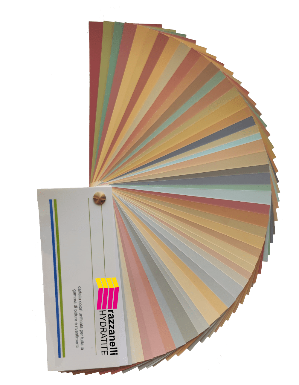Palette colori per pitture e rivestimenti